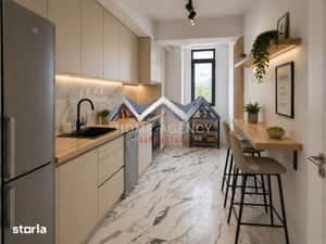 Apartament 2 camere Otopeni central | parcare subterană + bucătărie în — miniatura 4