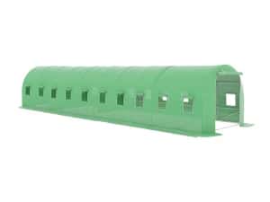 Solar de grădină 10x3x2.5m, polietilenă 240 g/m2, rezistentă la UV, țeavă 26 * 1.2mm
