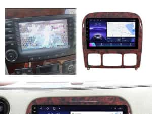 Navigatie Android 14 Mercedes S W220 1998 2005 1/8 Gb CarPlay +CAMERA — miniatura 8
