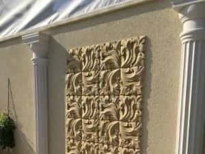 Coloane decorative pilastrii stalpi polistiren semicoloane pilastru — miniatura 6