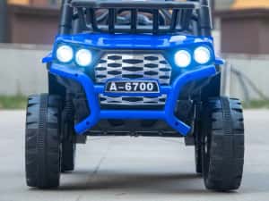 Masinuta electrica 4x4, pt 2-4 ani, CAPE-X, 100W, 12V, scaun tapitat — miniatura 10