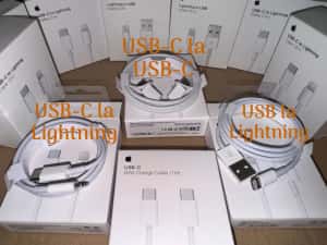 Cablu iPhone incarcare/date USBC-USBC sau USBC-Lightning sau Usb — miniatura 8