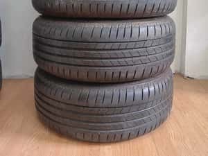 Jante 16 BMW seria 1 F40 seria 2 F44 cu senzori și anvelope vară, originale — miniatura 5