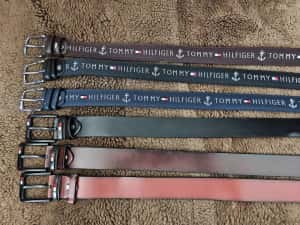 Curele Tommy Hilfiger 110 cm noi