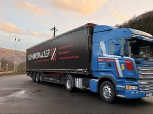 Scania R490 euro6, Semiremorca prelata Schwarzmuller — miniatura 10