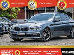 BMW Seria 5 520i AT, 2018, benzină, cutie automată — miniatura 2