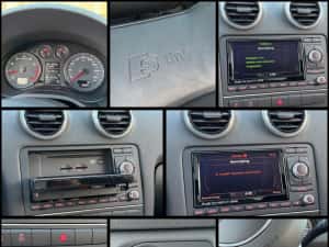 Audi A3 1.4 Tfsi Euro 5 S line Alb Perlat Panoramic — miniatura 9
