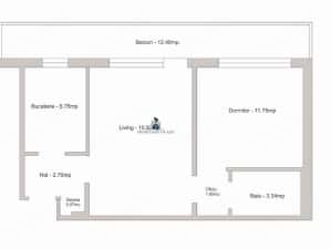 Apartament 2 camere Semidecomandat Bd.Ctin. Brancoveanu, — miniatura 4