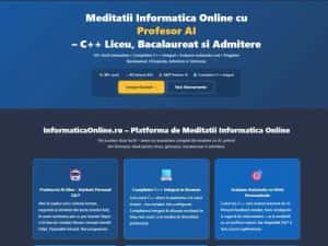 Meditații Informatică Online C++ Lecții-Programa Școlară + Profesor AI — miniatura 8