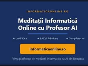 Meditații Informatică Online C++ Lecții-Programa Școlară + Profesor AI — miniatura 9