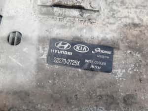 Intercooler hyundai tucson santa fe kia sportage 2.0 crdi d4ea 28270-2725x — miniatura 3