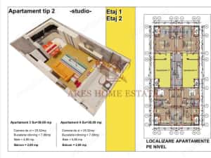 Apartamente tip studio cu incalzire in pardoseala | 1 loc de parcare — miniatura 3