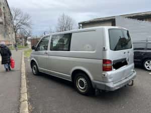 Vw t5 transporter 2.5tdi 131cp Clima 6 locuri mixta acte valabile — miniatura 5