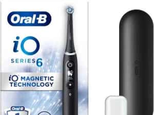 Periuta de dinti electrica Oral-B iO6 cu Tehnologie Magnetica si Micro-Vibratii, Inteligenta artificiala, Display led interactiv, etc