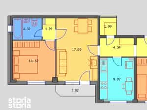 Brancoveanu - Oltenitei - bloc 1983 - nerenovat, comision 0 — miniatura 3
