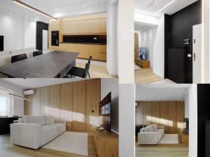 Apartament 3 Camere - 900 euro - Complex City of Mara — miniatura 1