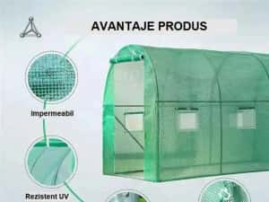 Solar de gradina, sera gradina, multiple dimensiuni, transport gratuit — miniatura 6