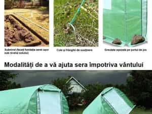 Solar de gradina, sera gradina, multiple dimensiuni, transport gratuit — miniatura 7
