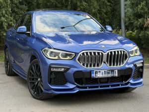 BMW X6 2021 3.0d 265cp M-Packet/IconicGlow/PerneAer/Laser/Masaj/Panorama/Ventilatie/360"/Svarovsky/22"