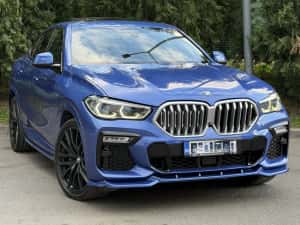 BMW X6 2021 3.0d 265cp M-Packet/IconicGlow/PerneAer/Laser/Masaj/Panorama/Ventilatie/360"/Svarovsky/22" — miniatura 9