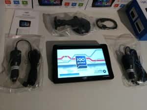 Gps pni L710 pro -ecran mare 7" cu parasolar-memorie 16GB — miniatura 2