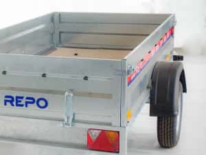 Remorca 750 kg, Remorca ATV Repo, basculabila, carte RAR — miniatura 6