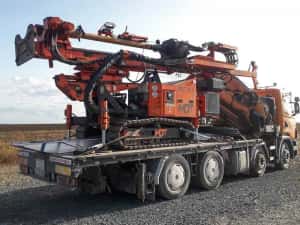 Transport Utilaje si Echipamente. Camion cu Macara de inchiriat 16t. — miniatura 2