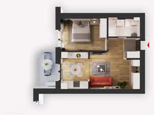 HILS Sunrise Studio dublu tip 2B — miniatura 1