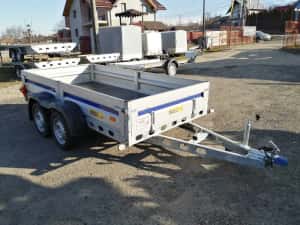 Remorci profesionale noi,universale 2 axe ,cu frana 750-3500 kg — miniatura 4