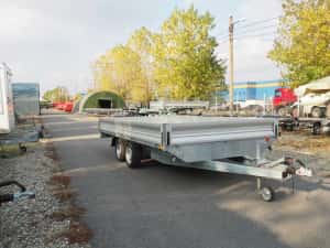 Remorci profesionale noi,universale 2 axe ,cu frana 750-3500 kg — miniatura 6