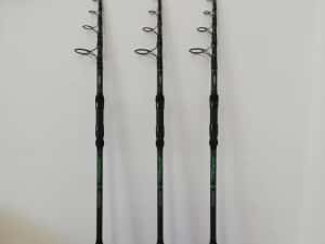 SET 3 Lansete Crap Robinhan Dexter 3.6m + 3 Mulinete FL EFB 6000