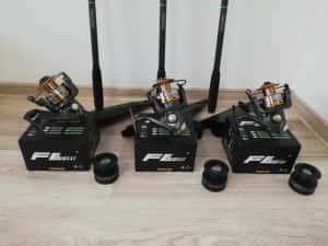 SET 3 Lansete Crap Robinhan Dexter 3.6m + 3 Mulinete FL EFB 6000 — miniatura 3