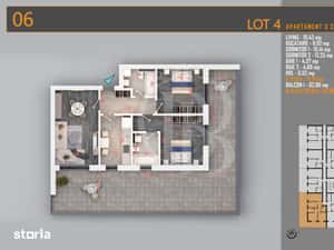 Apartament 3 camere Titan Th. Pallady-Sector 3-Metrou Teclu — miniatura 4