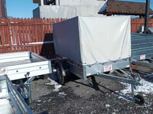Remorci noi 750-3500 kg,platforme auto,moto,atv,peridoc,utilaj,frigo — miniatura 2
