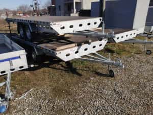 Remorci noi 750-3500 kg,platforme auto,moto,atv,peridoc,utilaj,frigo — miniatura 5