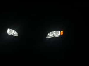 Kit inele Angel Eyes LED COTTON pentru BMW E46 far cu lupa sau fara — miniatura 10