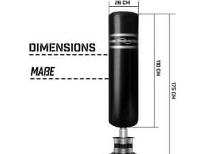 Manechin box vertical, 175 cm — miniatura 7