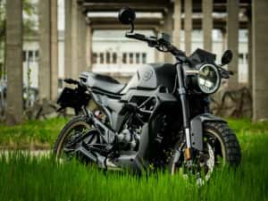 Motocicleta cu ABS Daytona Zontes G125 - scrambler, permis A1, Rate ! — miniatura 7