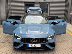 Mercedes-Benz AMG GT 2023, 36.000 km, 639 cp, Albastru — miniatura 7