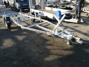 Remorca peridoc-transport barci,skijet,ambarcatiuni 750-2700 kg — miniatura 4