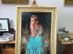 Portrete pictate manual la comanda,caricaturi,peizaje — miniatura 5