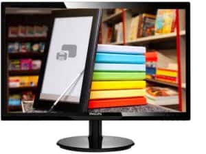 Monitor LED 24" Full HD 1080p 5 ms HDMI Categoria A Philips 246V5L — miniatura 3