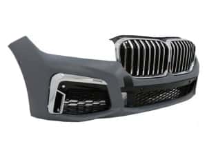 In stoc ! Pachet Complet cu faruri Laser compatibil cu BMW Seria 7 G12 (2015-2019) Conversie G12 LCI 2020 Look M760 Shadow Line Black edition — miniatura 4