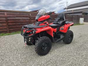 Can Am Outlander Max 500cm// import Finlanda // 400km!!// variante atv Cf Moto,Polaris
