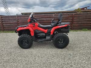 Can Am Outlander Max 500cm// import Finlanda // 400km!!// variante atv Cf Moto,Polaris — miniatura 2