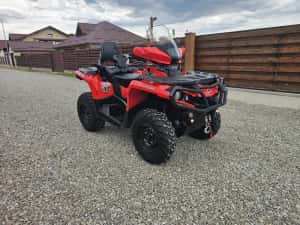 Can Am Outlander Max 500cm// import Finlanda // 400km!!// variante atv Cf Moto,Polaris — miniatura 3