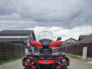 Can Am Outlander Max 500cm// import Finlanda // 400km!!// variante atv Cf Moto,Polaris — miniatura 5