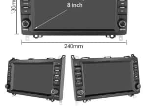 Navigatie Android Mercedes Sprinter w245 Crafter WIFI CARPLAY 1-8GB — miniatura 4