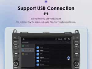 Navigatie Android Mercedes Sprinter w245 Crafter WIFI CARPLAY 1-8GB — miniatura 6