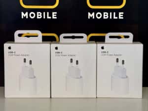 Adaptor/Incarcator Priza 20W, Fast Charge, Apple iPhone, iPad, Airpods, Nou Original — miniatura 2